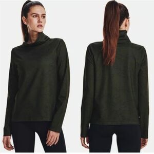 Under Armour Funnel Neck Camo Print Pullover  Gorpcore Top size Large New
